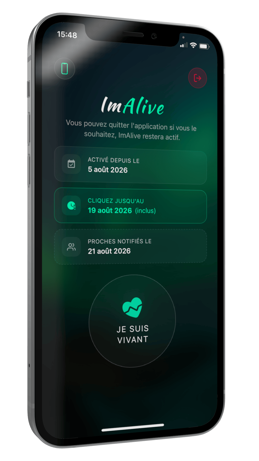 Votre signal de vie